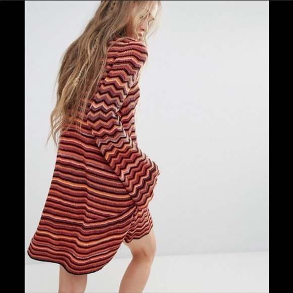 ⛔️SOLD⛔️Free People Ziggy Sweater Knit Tunic Dres - Picture 10 of 14